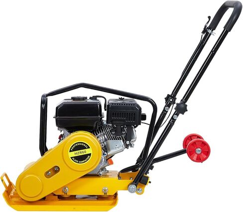 7HP Plate Compactor, 212CC Gas Engine Jump Jack Compactor, 4200 Lb Compacting Force, 5600 VPM Pavement 22.1x15.9 Inch Plate Compactor for Sidewalks, Asphalt, Pavers, Landscaping in Saudi Arabia