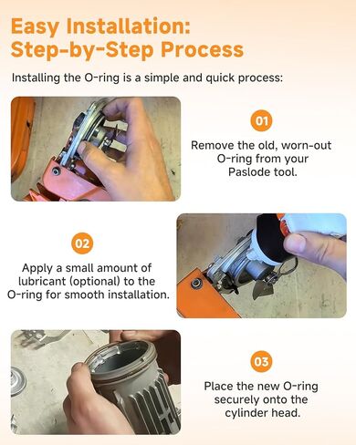 2 قطعة 403992 حلقة O متوافقة مع Paslode مسمار بندقية اسطوانة ختم حلقة استبدال المطاط FKM البني ل Paslode الاحتفاظ حلقة صيانة مسمار تأطير اللاسلكي in Kuwait