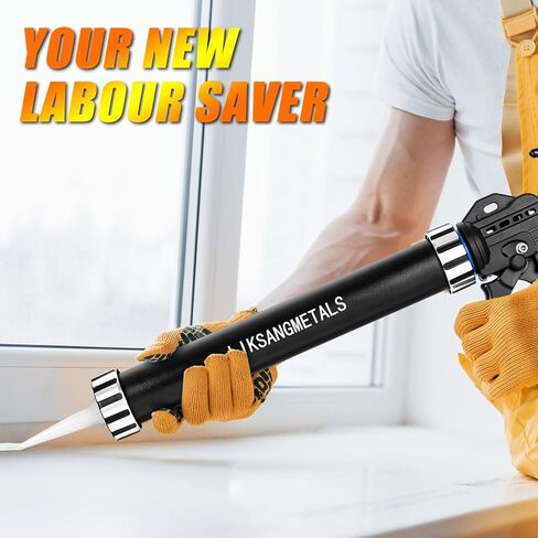 Sausage glue gun, 15 bearing force saving, aluminium tubeblack (Black two) in Kuwait