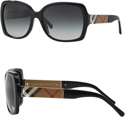 Burberry BE4160 Square Square Acetate Sunglasse مع مجموعة نظارات فاخرة in Saudi Arabia