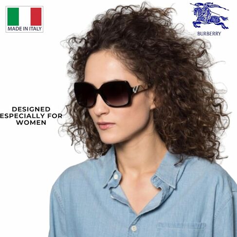 Burberry BE4160 Square Square Acetate Sunglasse مع مجموعة نظارات فاخرة in Saudi Arabia