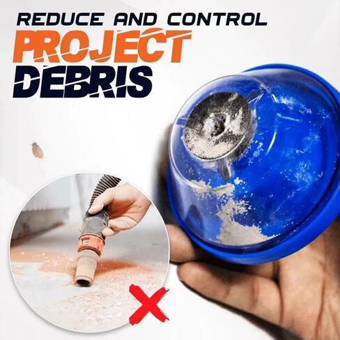 Drill Dust Collector Bowl - Electric Drill & Impact Hammer Dustproof Cover, Power Tools Accessory in Saudi Arabia