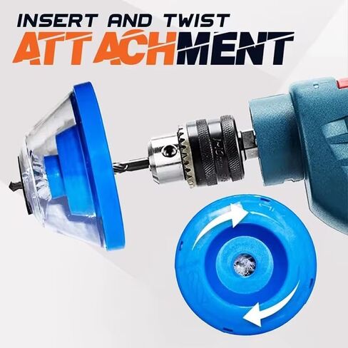 Drill Dust Collector Bowl - Electric Drill & Impact Hammer Dustproof Cover, Power Tools Accessory in Saudi Arabia