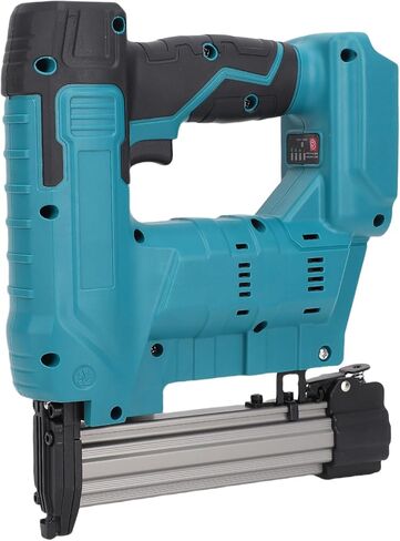 SUNGOOYUE Electric Stapler, Powerful Wireless Nail Machine for Furniture Assembly and Renovation with F32mm Straight Nails and NShaped (Cordless Nailing Machine +200 Nails) in Saudi Arabia