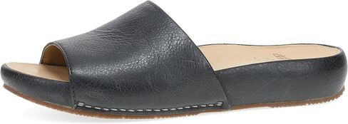 Dansko Women's Twyla Luxe Leather Slide Sandals — Minimalist Platform Slides with Cushioned Footbed, Breathable Leather Socklining & Durable Rubber Outsole in Saudi Arabia