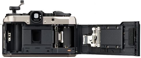 عدسة طلاء عالية الدقة للكاميرا بنصف إطار F3.5 من Pentax 17 ونظام تحميل سهل (فضي داكن) مع 200 فيلم ذهبي (عنصران) in Kuwait