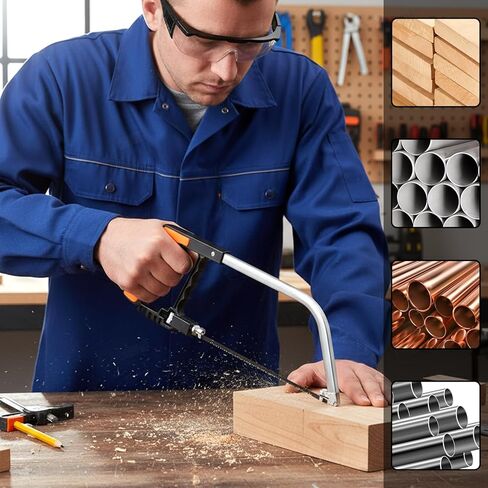 24Pcs Scroll Saw Blade, 5 inch Pin End Scroll Saw Blade Replacement for Wood Craft (10/15/18/24 TPI) in Saudi Arabia