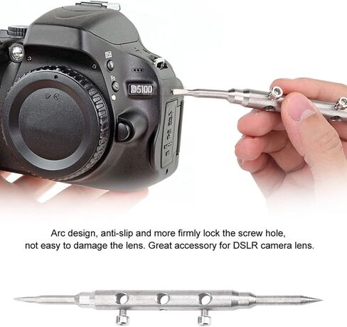 مفتاح ربط احترافي لعدسات كاميرا DSLR، أداة إصلاح وصيانة، مثالي للمحترفين والهواة in Kuwait