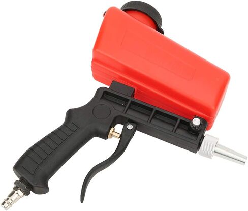 Mini Air Sand Blaster Portable Sandblaster Handheld Gun, Gravity Feed with 1/4in Air Inlet in Kuwait