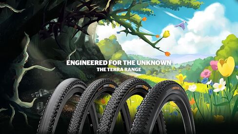 إطار دراجة Continental Terra Trail 700 x 45 ذو جدار جانبي قابل للطي مع ShieldWall TR + Puregrip - أسود in Saudi Arabia