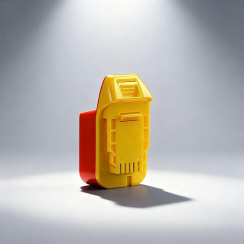 محول فقط لأدوات DeWalt 20V MAX - متوافق مع بطاريات Milwaukee M18 لإمدادات الطاقة فقط، لا توجد وظيفة شحن، تصميم عالي التوافق in Kuwait