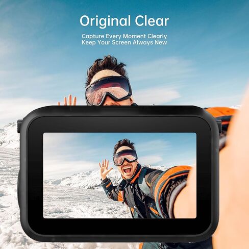 واقي شاشة HERBEN لـ DJI Osmo Nano [3 عبوات]، طبقة من الزجاج المقوى 9H لشاشة كاميرا Osmo Nano، حماية كاملة، مضادة للخدش، خالية من الفقاعات، وضوح عالي الدقة، سهل التركيب in Kuwait