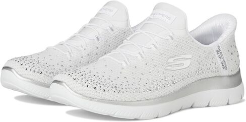 حذاء Skechers للسيدات - حذاء Brilliant Shine سهل الارتداء بدون استخدام اليدين in Kuwait