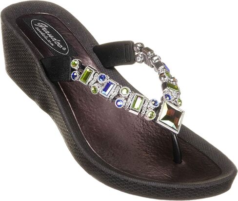 Womens Lily Wedge V-Thong in Saudi Arabia