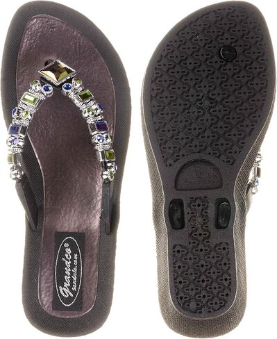 Womens Lily Wedge V-Thong in Saudi Arabia