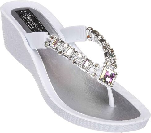 Womens Lily Wedge V-Thong in Saudi Arabia