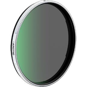 مرشح PolarPro Artic CP | سلسلة بنجامين هاردمان - مستقطب دائري عالي النقل (45%) لبيئات الإضاءة المنخفضة - زجاج ألماني ممتاز (Arctic CP - 82 مم) in Kuwait