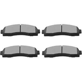 SCITOO D757 Semi-Metal Brake Pads Kits - Rear Replacement For Ford Excursion 2000-2005, F-250 Super Duty 1999-2004, F-350 Super Duty 1999-2004 in Saudi Arabia