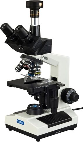 OMAX 40X-1600X Trinocular Compound Replaceable LED Microscope with 3MP Digital Camera in Saudi Arabia
