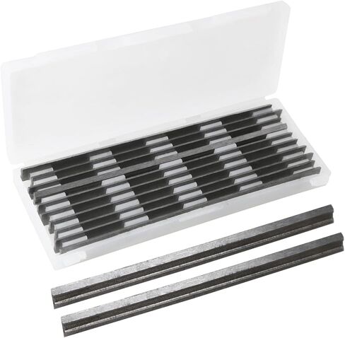10PCS Manganese Steel Replacement Planer Blades 82mm Compatible With Disposable HSS Planer Blades DCP580B PC60THP D-16966 D-46246 For Electric Handheld Woodworking Planers in Saudi Arabia