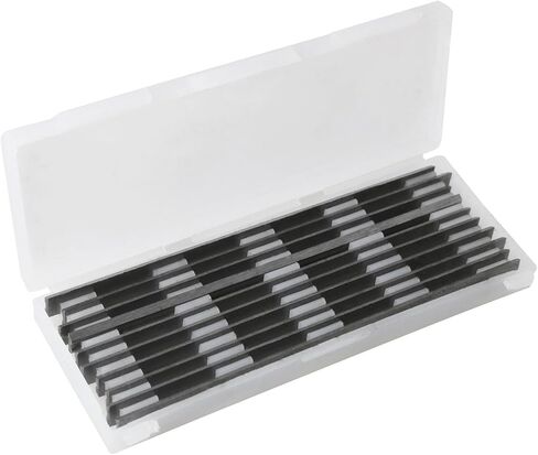 10PCS Manganese Steel Replacement Planer Blades 82mm Compatible With Disposable HSS Planer Blades DCP580B PC60THP D-16966 D-46246 For Electric Handheld Woodworking Planers in Saudi Arabia