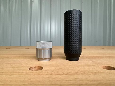 ToolCurve Stubby Knob Compatible with Dewalt DW735 Planer & DW735X (Aluminum, Clear) in Saudi Arabia