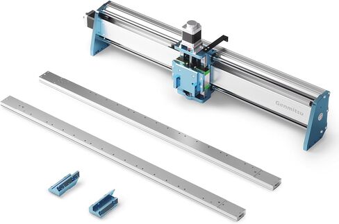 Genmitsu XZ-axis Extension Kit for 4040-PRO/4040-PRO MAX CNC Router Machine, with Linear Rails Driven, for Large Wood Engraving Carving Projects, Extend X-axis to 600mm, Upgrade 4040 to 6040/6060 in Saudi Arabia