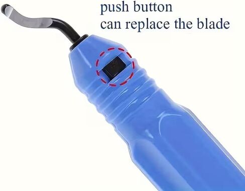 1Pc Blue Stainless Steel NB1100 Deburring Tool Kit Precision Edge Burr Removal on Copper,Iron, Brass,and PVC Plumbing Pipes,3D Printing Plastics,Resin Art,Metal Work,Deburring Cutters Cutting Tools in Saudi Arabia