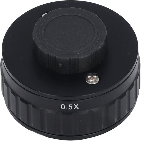 ciciglow CTV Lens Adapter for Trinocular Stereo Microscope CCD Camera C Mount, Quick Installation Industrial Camera Adapter (0.5X) in Saudi Arabia