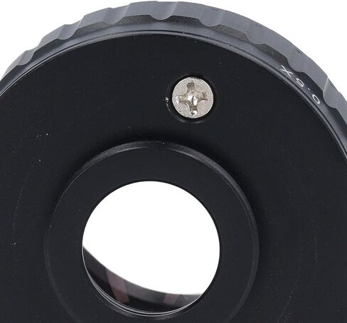 ciciglow CTV Lens Adapter for Trinocular Stereo Microscope CCD Camera C Mount, Quick Installation Industrial Camera Adapter (0.5X) in Saudi Arabia