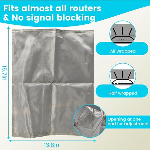 WiFi Router Cover for Protection, WiFi Guard Cover, 14 * 15.8In in Saudi Arabia