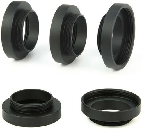 JOEBO Microscope Kit M25 M26 M27 M32 M39 M40 M42 RMS CS Thread Adapter Rings Microscope Objective Converter for Microscope Microscope Lens Adapters(M39 to RMS) in Saudi Arabia