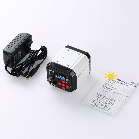 Microscope Kit 2.0MP 1080P Industrial Digital Electron Microscope Camera Magnifier Microscope Lens Adapters in Saudi Arabia