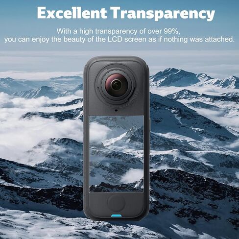 3-Pack Screen Protector for Insta360 X4 Air, Tempered Glass Camera Screen Protector, 9 Hardness HD Clear, Anti-Scratch and Bubble-Free Protective Film in Saudi Arabia