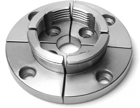 حلقة لوحة الوجه CK-3.75Z-FP لظرف مخرطة الخشب من سلسلة BMWOOD CK100، متوافقة مع ظرف Harbour Freight Bauer 23222A-B. in Kuwait