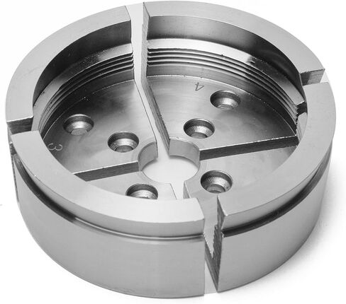 حلقة لوحة الوجه CK-3.75Z-FP لظرف مخرطة الخشب من سلسلة BMWOOD CK100، متوافقة مع ظرف Harbour Freight Bauer 23222A-B. in Kuwait