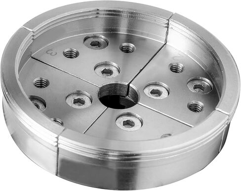 حلقة لوحة الوجه CK-3.75Z-FP لظرف مخرطة الخشب من سلسلة BMWOOD CK100، متوافقة مع ظرف Harbour Freight Bauer 23222A-B. in Kuwait