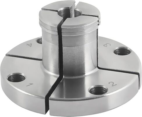 حلقة لوحة الوجه CK-3.75Z-FP لظرف مخرطة الخشب من سلسلة BMWOOD CK100، متوافقة مع ظرف Harbour Freight Bauer 23222A-B. in Kuwait