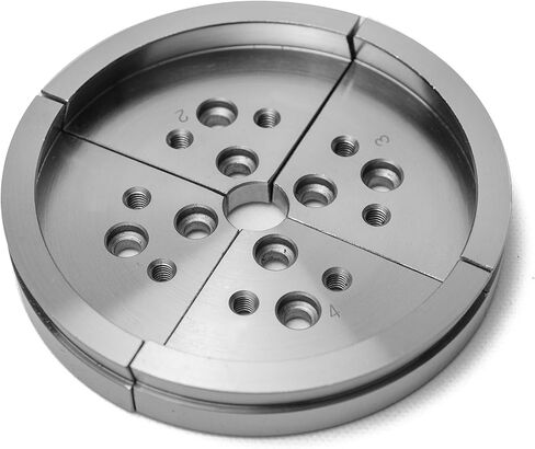 حلقة لوحة الوجه CK-3.75Z-FP لظرف مخرطة الخشب من سلسلة BMWOOD CK100، متوافقة مع ظرف Harbour Freight Bauer 23222A-B. in Kuwait