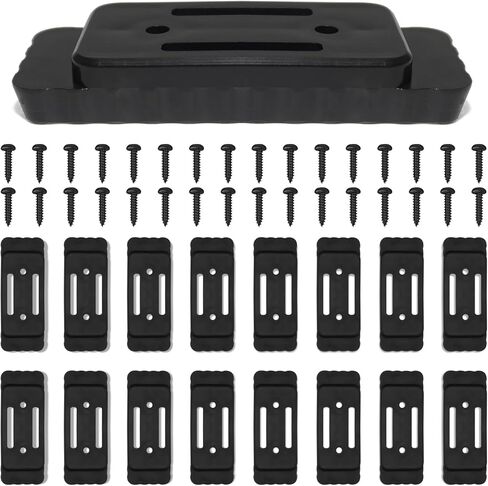 8-Pack Mounting Feet For Milwaukee Packout,Milwaukee Packout Accessories,Feet Mounting System (Red*8) in Saudi Arabia