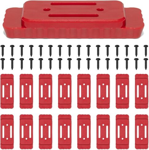 16 حزمة من أقدام التثبيت لميلووكي باكوت، ملحقات ميلووكي باكوت، نظام تثبيت القدم (أسود*16) in Kuwait