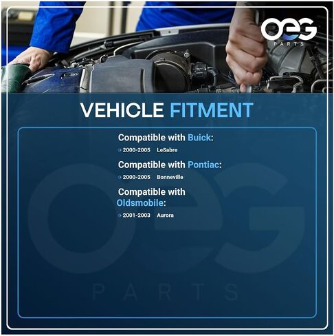 OEG Parts New Front Wiper Motor W/Pulseboard Module Compatible with Pontiac Bonneville & Oldsmobile Aurora 2000-05, Replaces GM 12494827, 88958170, 88958171 in Saudi Arabia