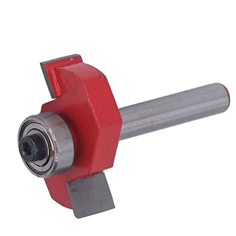 14 Inch Shank Tungsten Alloy T Type Router Bit Woodworking Grooving Router Bit (1/4x3/8) in Saudi Arabia