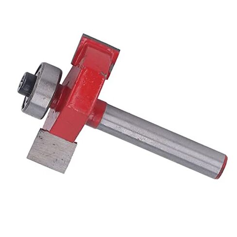 14 Inch Shank Tungsten Alloy T Type Router Bit Woodworking Grooving Router Bit (1/4x3/8) in Saudi Arabia