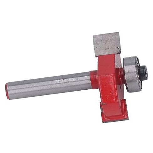 14 Inch Shank Tungsten Alloy T Type Router Bit Woodworking Grooving Router Bit (1/4x3/8) in Saudi Arabia