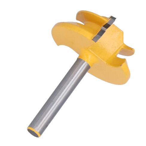 45 Degree Router Bit High Abrasion Resistance Woodworking Tenon Cutter for Woodworkers and DIY Projects 6mm Shank in Saudi Arabia
