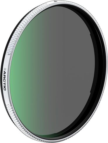 مرشح PolarPro Artic CP | سلسلة بنجامين هاردمان - مستقطب دائري عالي النقل (45%) لبيئات الإضاءة المنخفضة - زجاج ألماني ممتاز (Arctic CP - 82 مم) in Kuwait