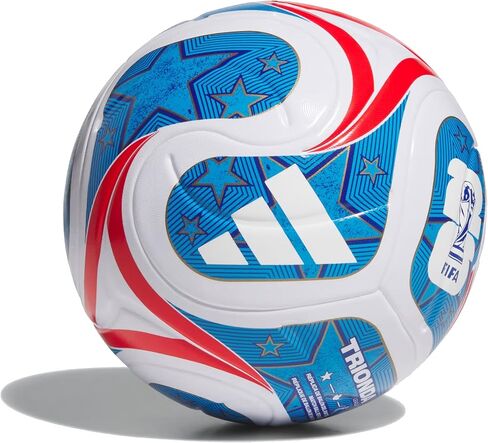 كرة الدوري المتماثلة للبلد المضيف لكأس العالم FIFA 2026 من adidas - إصدارات المكسيك والولايات المتحدة الأمريكية وكندا | تمت خياطته آليًا، ومثانة بوتيل، وحاصل على شهادة الجودة من FIFA in Kuwait