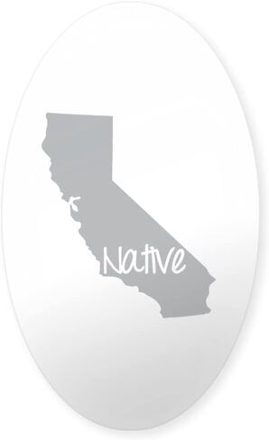 CafePress California Native Pride CA Oval Car Bumper Sticker in Saudi Arabia