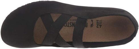 Birkenstock Women's Santa Ana Black Nubuck EU Size: 40 - US Size: 9/9.5 Narrow in Saudi Arabia
